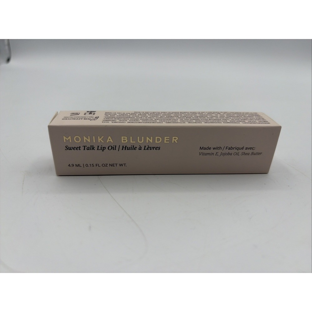 Monika Blunder Sweet Talk Vitamin E Jojoba Oil Lip Oil Shea Butter 4.9 Kastanie